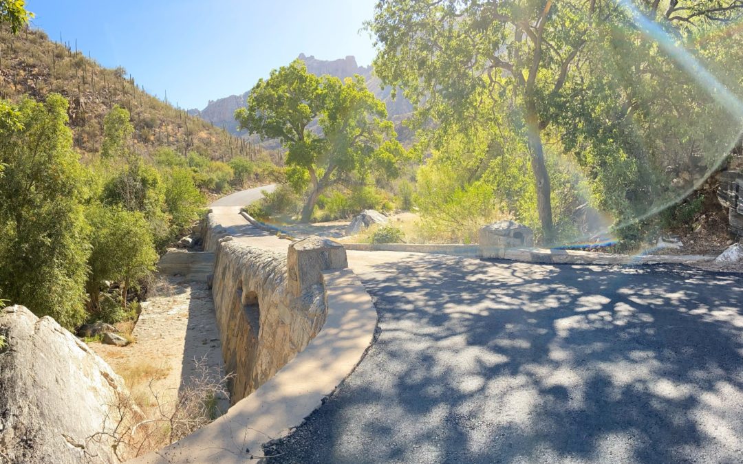 Renovation of Sabino Canyon Recreation Area Pavement